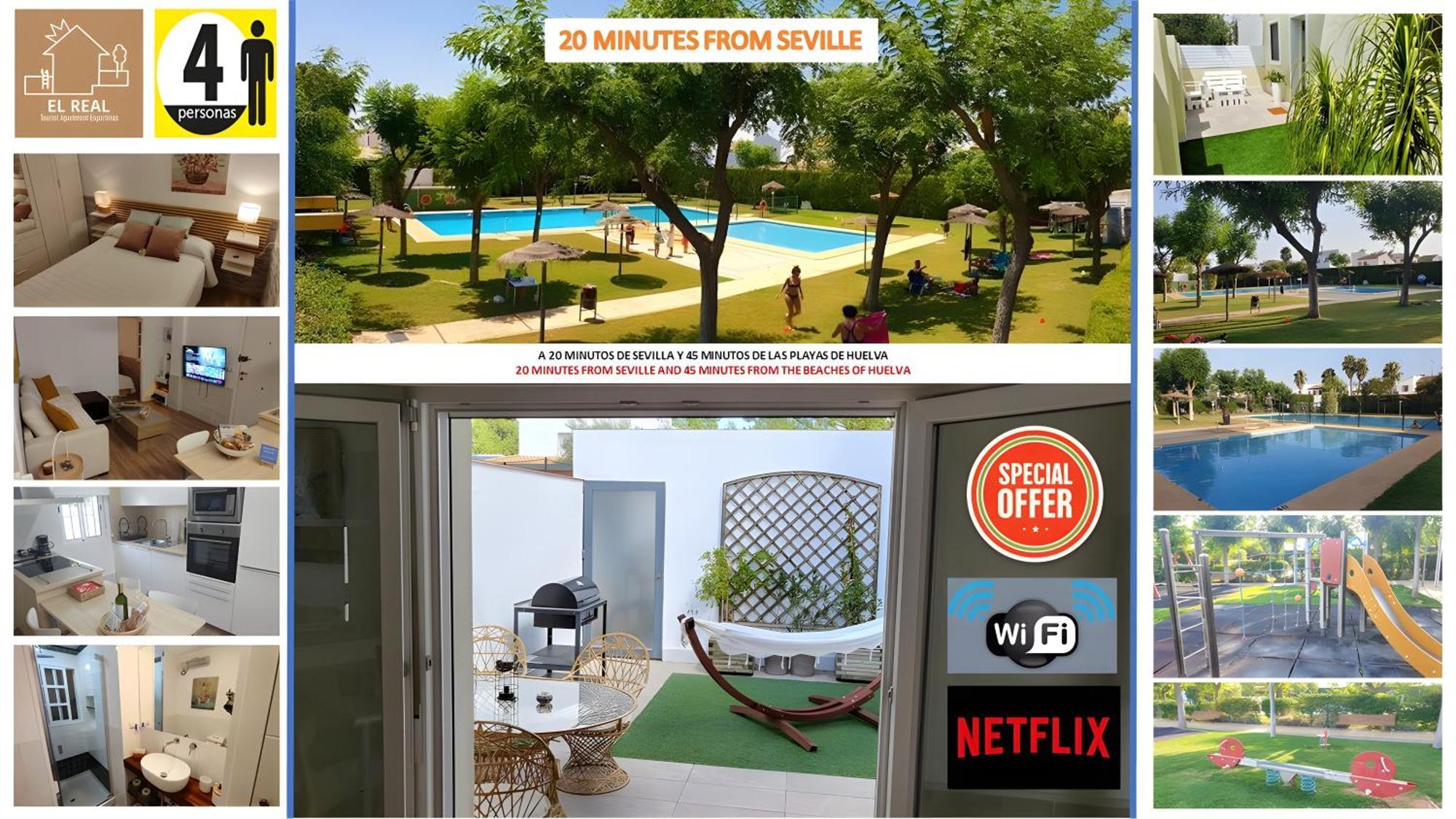 Apartamento El Real - Espartinas - Sevilla Екстер'єр фото